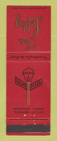 Matchbook Cover - The Lobby Palms Plaza Homestead FL Women's Clothes