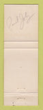 Matchbook Cover - Harvey Boynton Clothes Kingfield ME Sugarloaf Mountain
