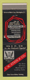 Matchbook Cover - JM Stein Men's Clothes Washington DC