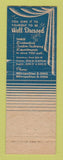 Matchbook Cover - JM Stein Men's Clothes Washington DC