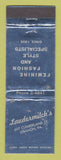 Matchbook Cover - Laudermilch's Women's Clothes Lebanon PA WEAR