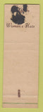 Matchbook Cover - Louis Le Roi Hats Milwaukee WI WORN BACK