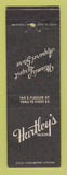 Matchbook Cover - Hartley's Clothing Store Miami FL