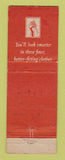 Matchbook Cover - Hickey Freeman Men's Clothes Goldens Fort Wayne IN WORN