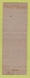 Matchbook Cover - London Belts Braces Wallets