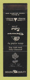 Matchbook Cover - Silver Rose Clothes Belgium SAMPLE WEAR