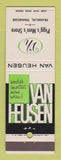 Matchbook Cover - Van Heusen Men's Clothes Pigg's Franklin TN