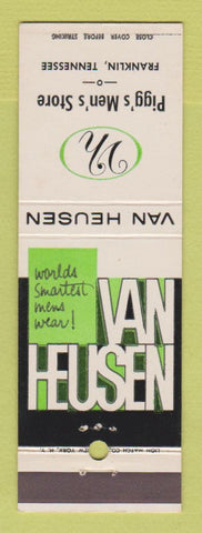 Matchbook Cover - Van Heusen Men's Clothes Pigg's Franklin TN
