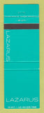 Matchbook Cover - Lazarus Store