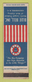 Matchbook Cover - Blue Bell Work Clothes Greensboro NC