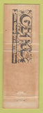 Matchbook Cover - Jean's Shop Clothes Dresses girlie Oakland IL WORN