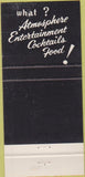 Matchbook Cover - Sylvia's Evergreens Dundee IL 30 Strike