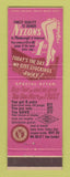 Matchbook Cover - Nylon Offer Stockings girlie William Roberts Chicago IL