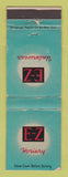 Matchbook Cover - EZ Underwear Hosiery WORN