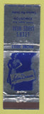 Matchbook Cover - Leed's Women's Clothes Edmonton AB girlie WEAR