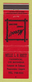 Matchbook Cover - Melle Ruest Clothes Causapscal QC RED