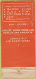 Matchbook Cover - Cafe Bohemia Chicago IL WEAR 30 Strike
