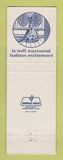 Matchbook Cover - Pappagallo Clothes girlie