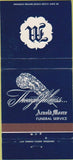Matchbook Cover - Arnold Moore Funeral Home Bartlesville OK 30 Strike
