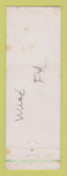 Matchbook Cover - Harley's Men's Clothes Milwaukee WI