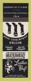 Matchbook Cover - Canadian Leather Craft Bootms Montreal QC