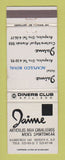 Matchbook Cover - Jaime Men's Clothes Acapulco Mexico WEAR