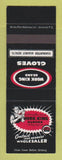 Matchbook Cover - Work King Gloves Canada SAMPLE
