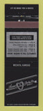 Matchbook Cover - Artistic Formal Bridals Tuxedo Wedding Wichita KS