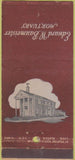 Matchbook Cover - Baumeister Mortuary York PA WEAR 21 Feature