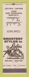 Matchbook Cover - Scottsdale Fashions Women's Clothes girlie Scottsdale AZ