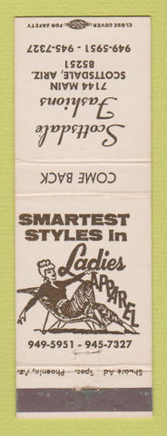 Matchbook Cover - Scottsdale Fashions Women's Clothes girlie Scottsdale AZ