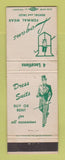 Matchbook Cover Logans Formal Wear Clothes South Bend Hammond IN POOR BACK WEAR