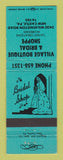 Matchbook Cover - Village Boutique & Bridal Shop New Castle PA
