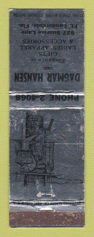 Matchbook Cover - Dagmar Hansen Women's Clothes Fort Lauderdale FL