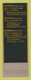 Matchbook Cover - Grove Nylon Yarn Scranton PA
