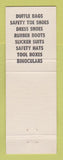 Matchbook Cover - G&G Supply Sporting Goods Army Surplus Morgan City LA
