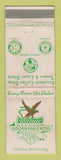Matchbook Cover - Golden Eagle Hotel Redding CA WEAR