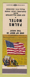 Matchbook Cover - Palms Motel Oakland CA