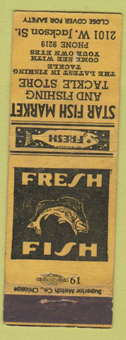 Matchbook Cover - Star Fish Market WEAR