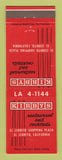 Matchbook Cover - Kirbys Restaurant El Cerrito CA