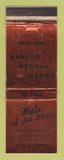 Matchbook Cover - Hal's Restaurant Los Altos CA WEAR