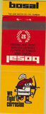 Matchbook Cover - Bosai Exaust for cars Durban South Africa 30 Strike