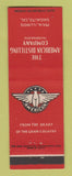 Matchbook Cover - American Distilling Company Pekin IL Sausalito CA