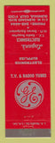 Matchbook Cover - Logan's Electronics GE Glendale CA