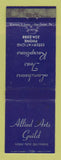 Matchbook Cover - Allied Arts Guild Menlo Park CA WEAR