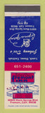 Matchbook Cover - Johnny Dee's Fremont Inn CA