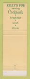 Matchbook Cover - Kelly's Restaurant Mountain View CA