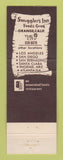 Matchbook Cover - Smuggler's Inn Orange CA