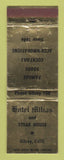 Matchbook Cover - Hotel Milias Steak House Gilroy CA WEAR