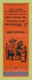 Matchbook Cover - El Michoacan Mexican Restaurant Gilroy CA